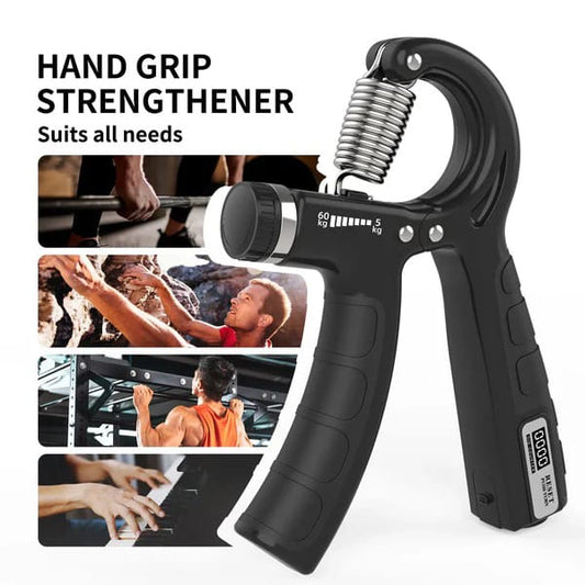 Adjustable Hand Gripper Exerciser with Counter 60KG
